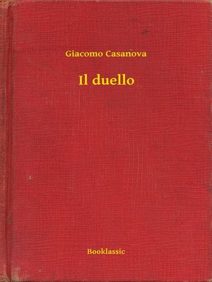 cover image of Il duello